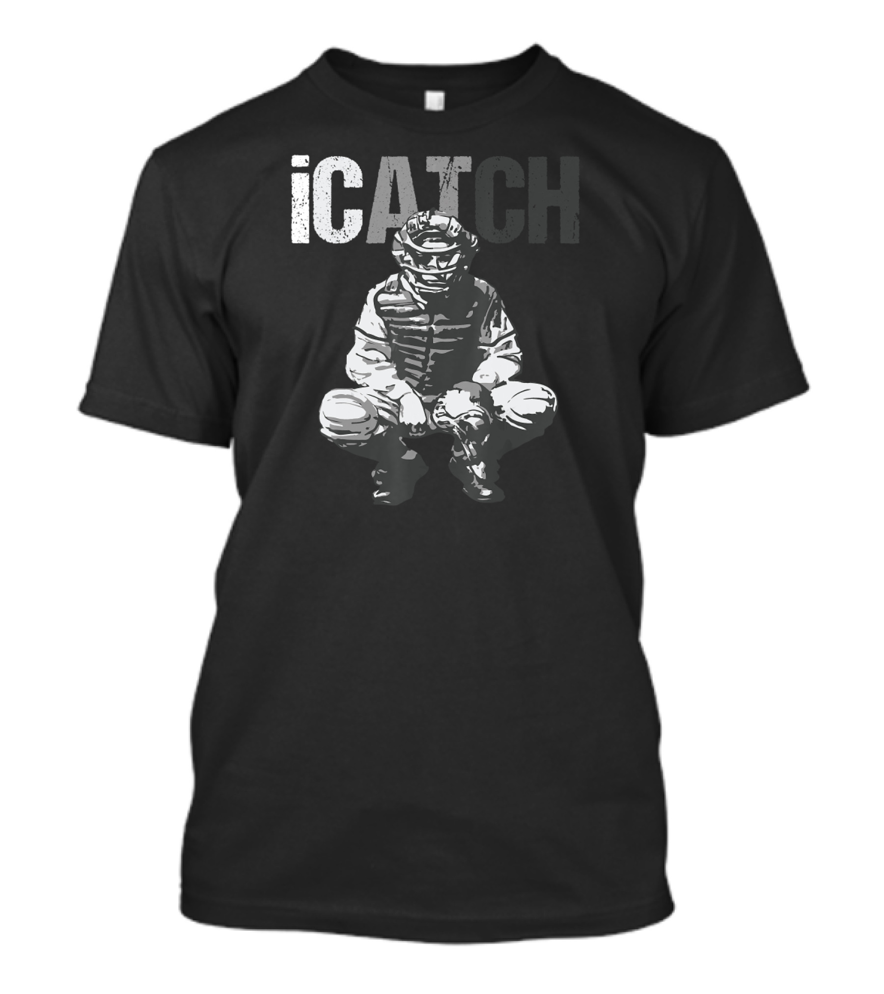 ICatch Baseball Catcher In Gear T-Shirt