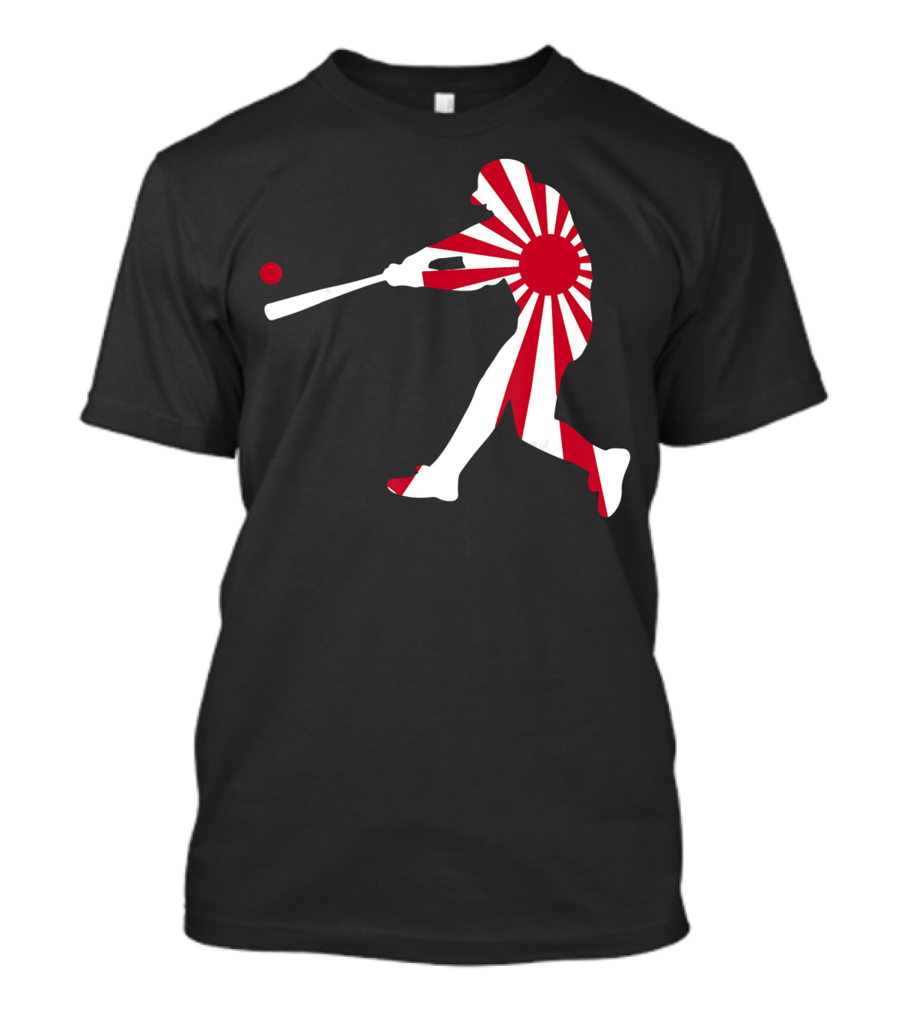 Japan Baseball Rising Sun JPN Batter Class T-Shirt