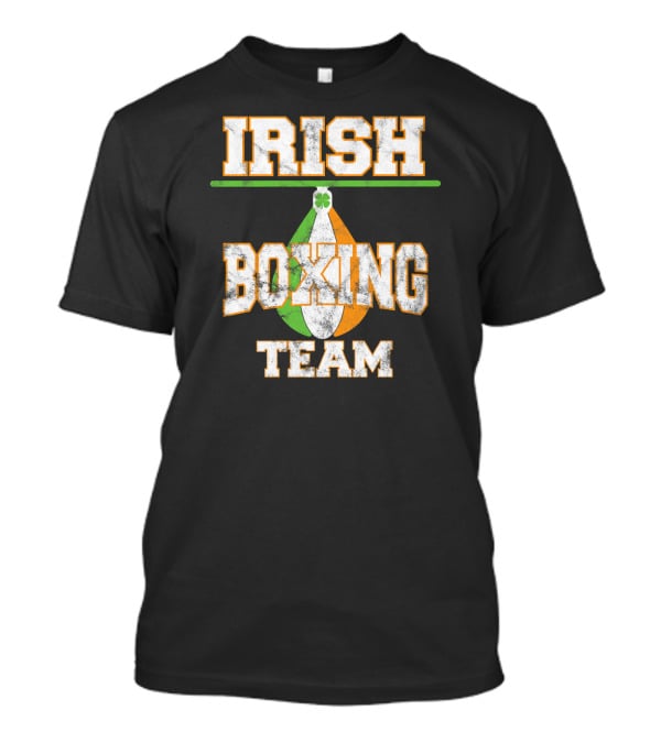 Irish Boxing Team Ireland Shamrock Boxing Glove T-Shirt