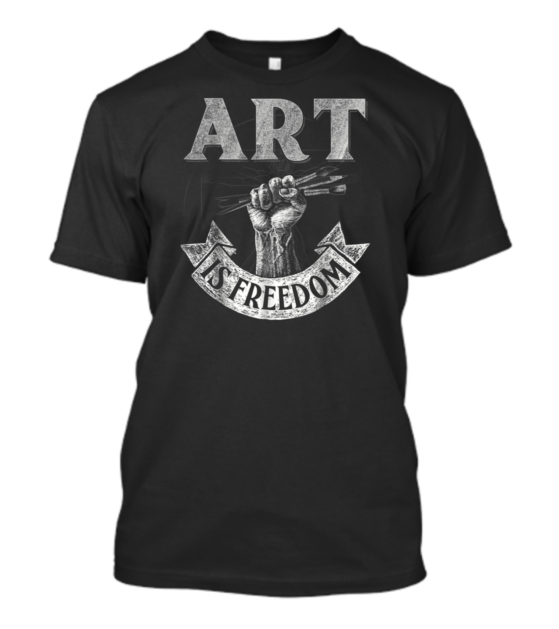 ART IS FREEDOM Great For Artists T-Shirt