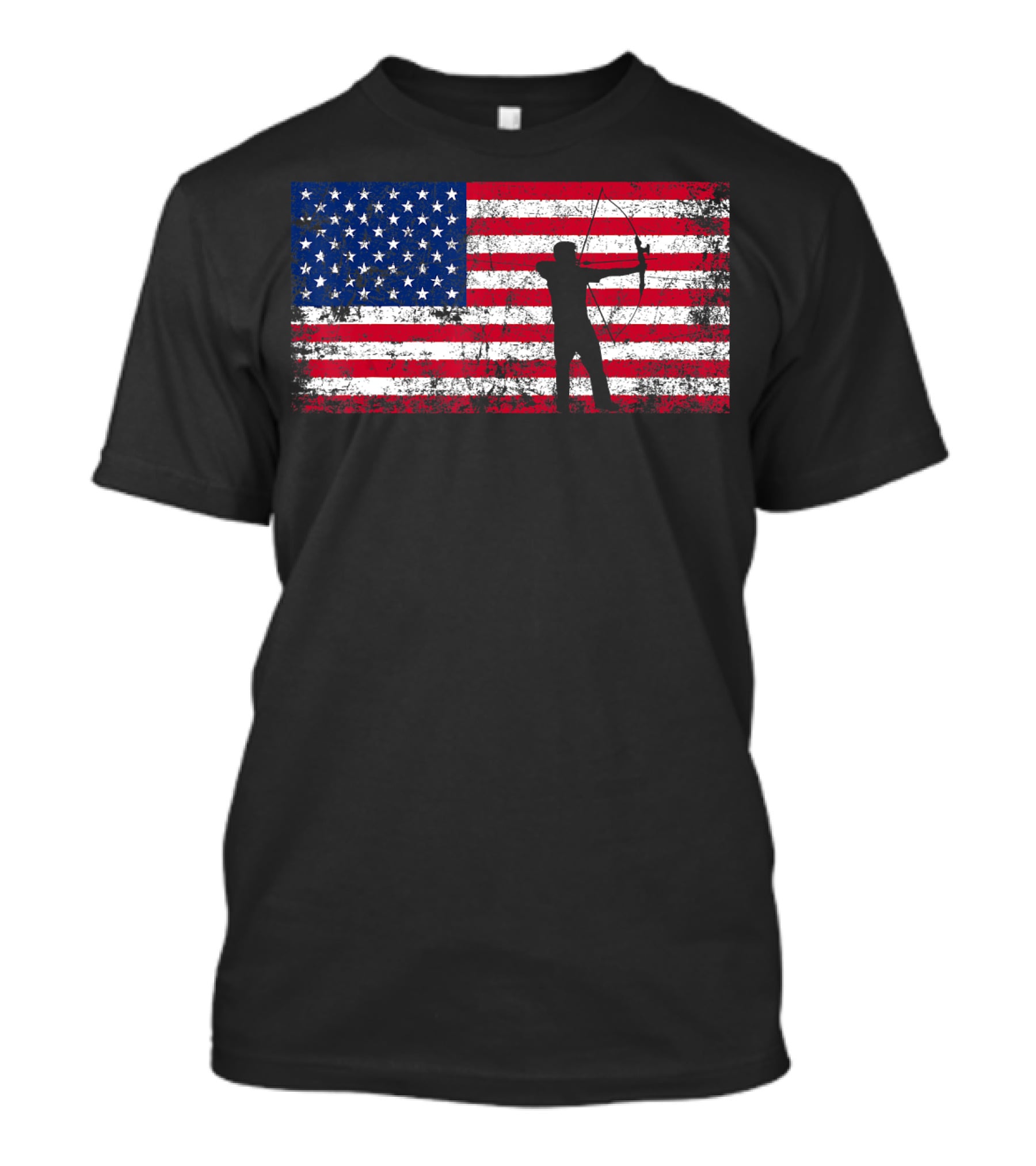 American Flag Archery T-Shirt