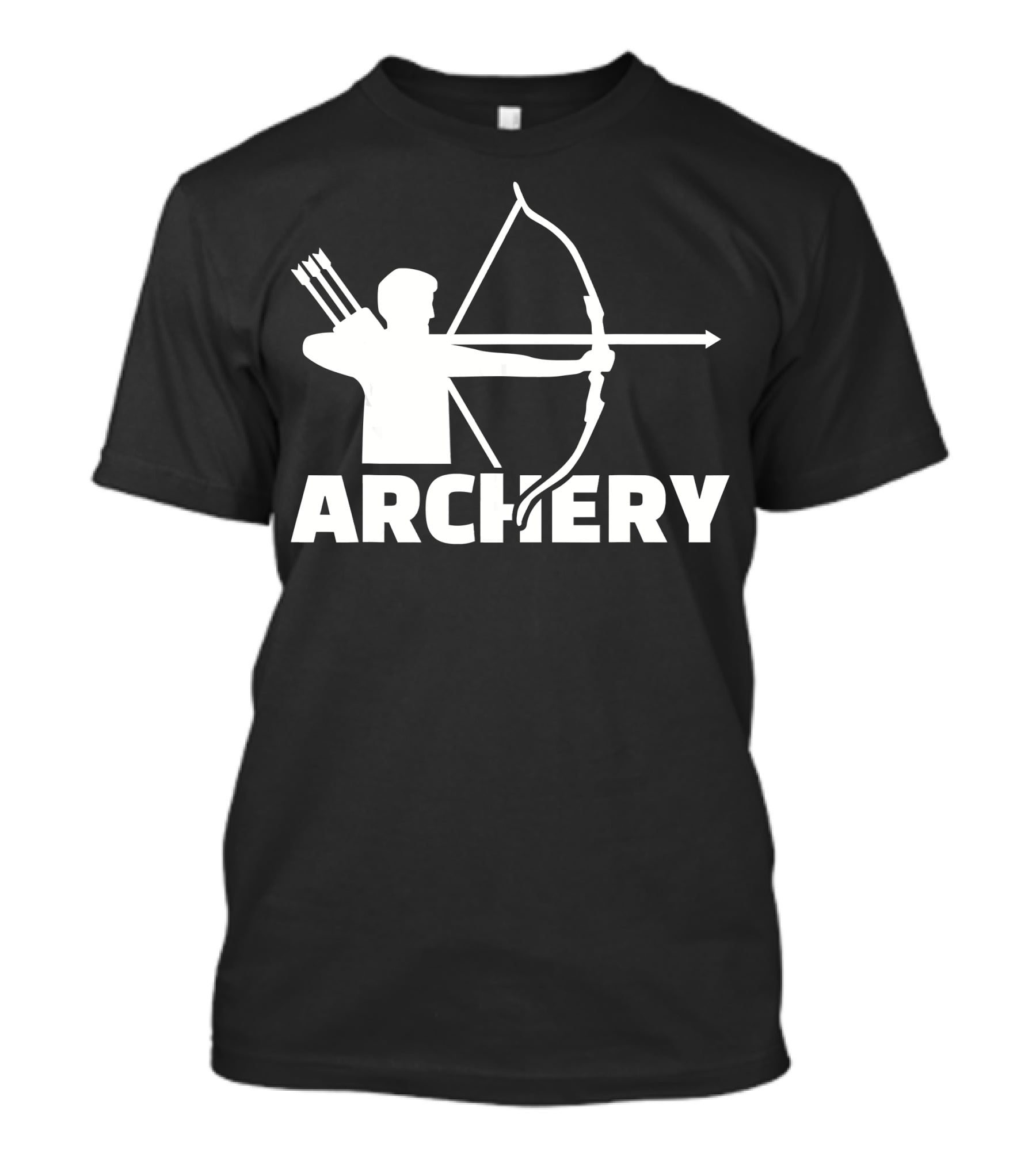 Archer With Bow And Arrows Archery T-Shirt