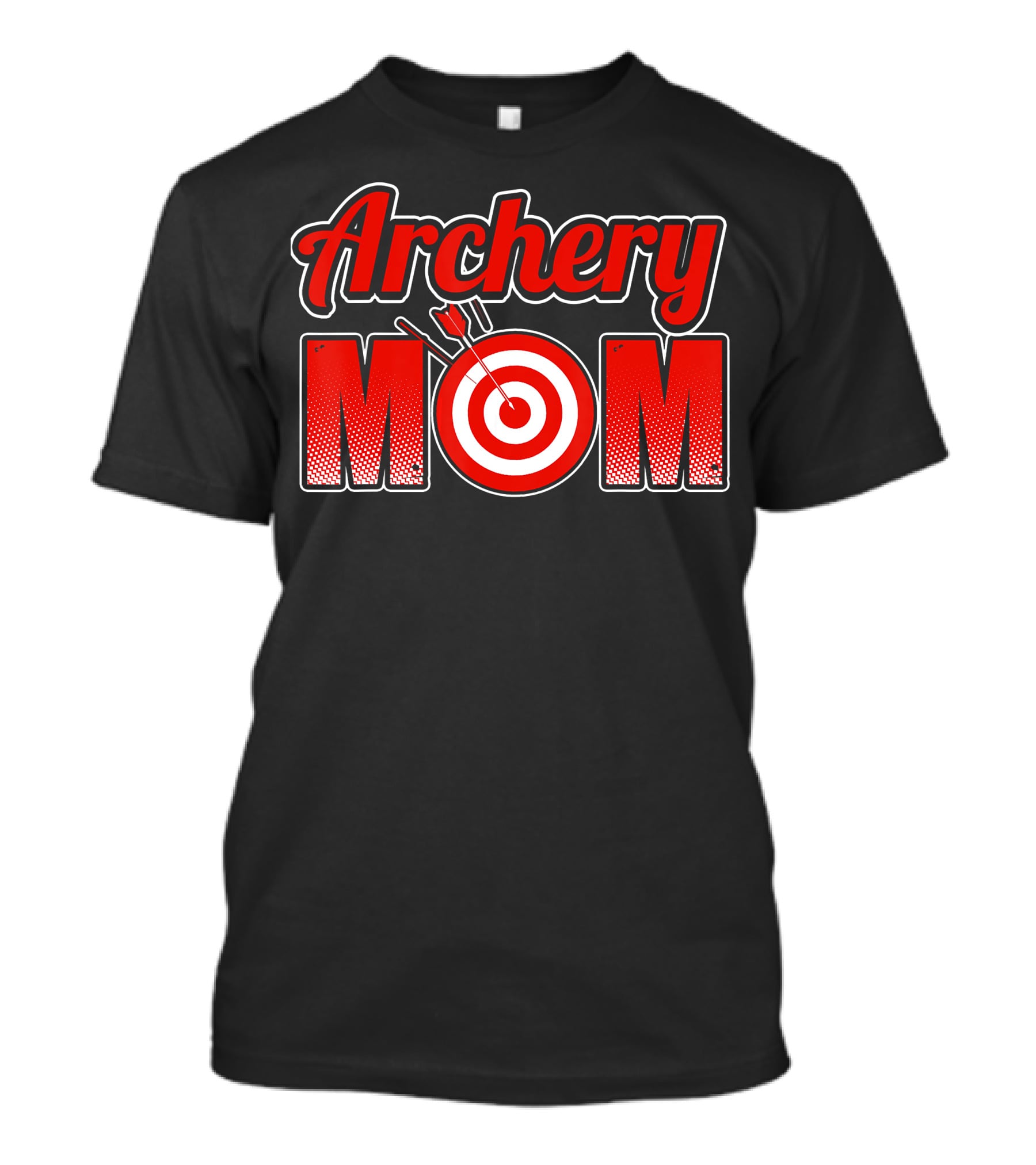 Archery Mom Target Bullseye T-Shirt