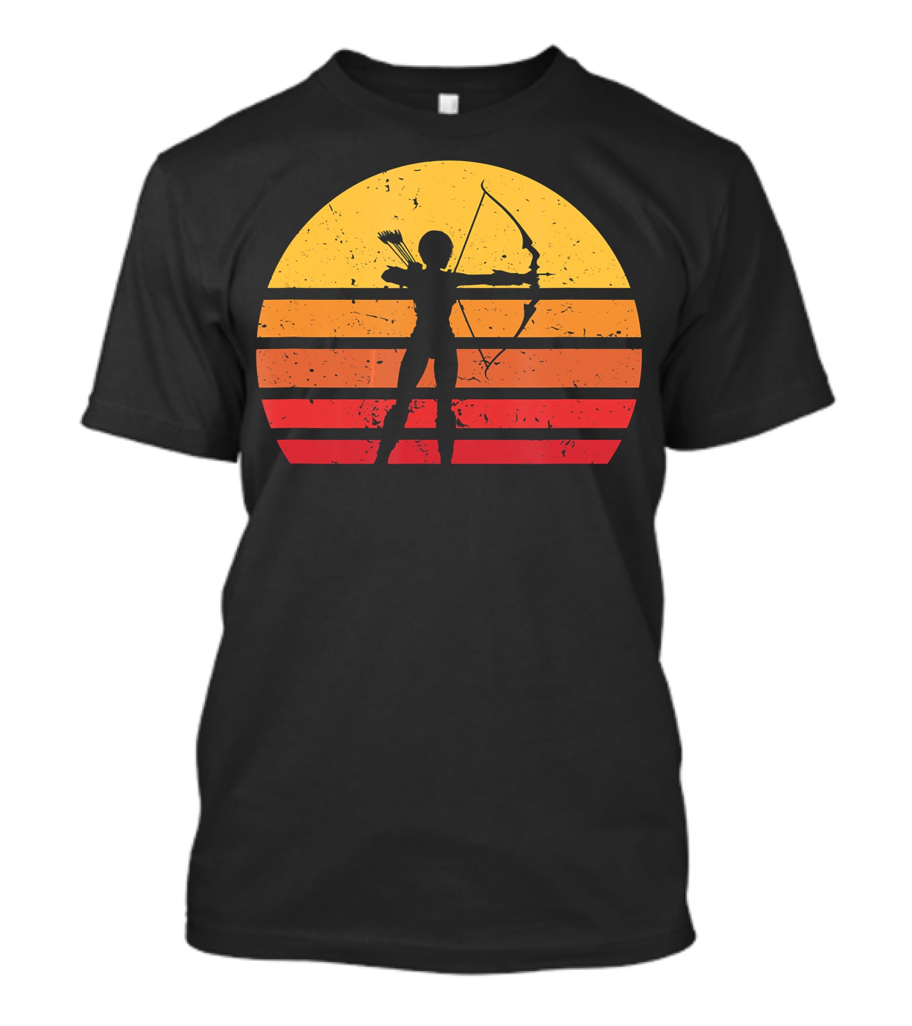 Archery Vintage Sunset Women Archer T-Shirt
