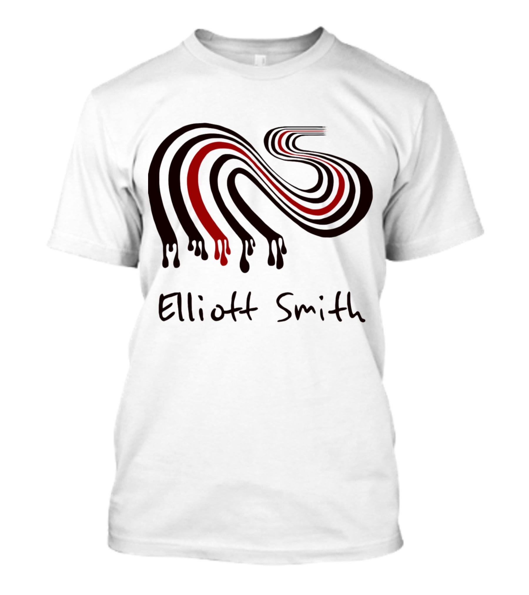 Elliott Smith Dripping Figure 8 Revised T-Shirt