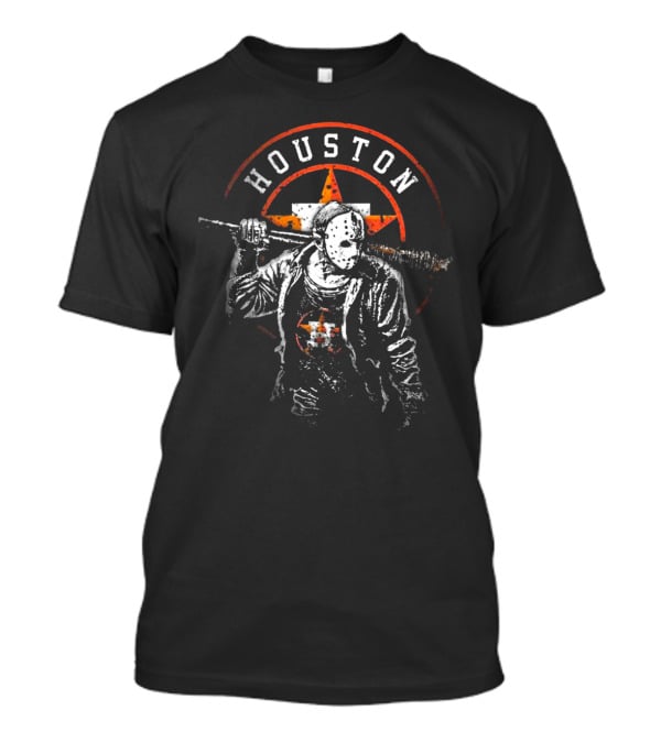 Houston Astros Jason Mask Baseball Bat T-Shirt
