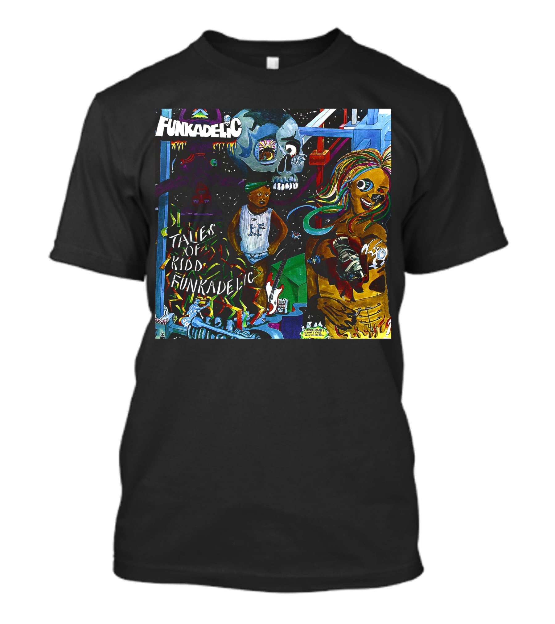 Funkadelic Tales Of Kidd Funkadelic Vibrant Psychedelic T-Shirt
