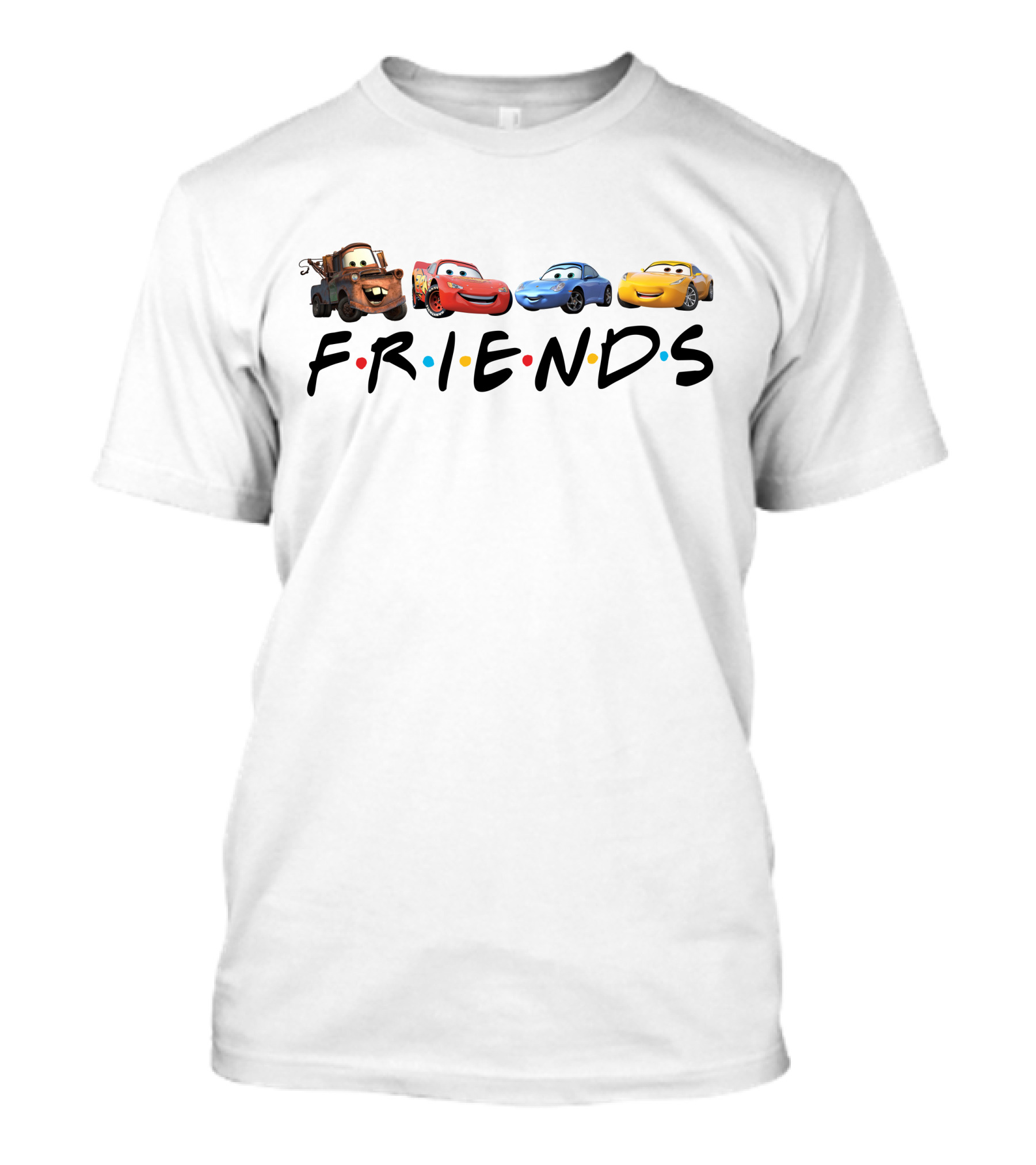 Disney Cars Friends Characters T-Shirt