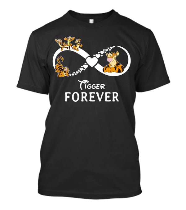 Tigger Forever Infinity Hearts T-Shirt
