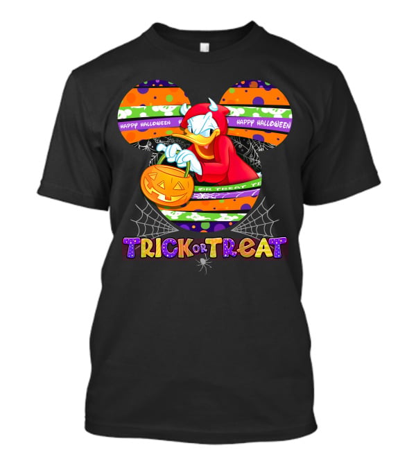 Happy Halloween Donald Trick Or Treat T-Shirt