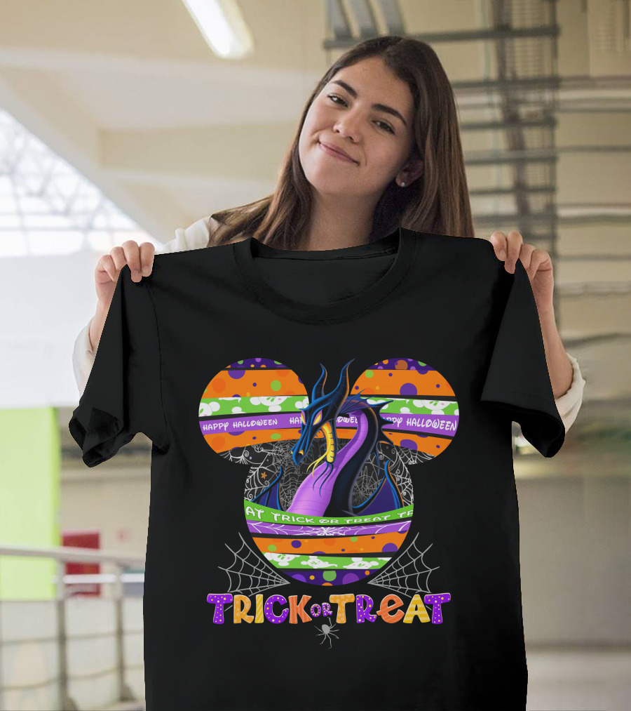 Trick Or Treat Dragon Happy Halloween T-Shirt