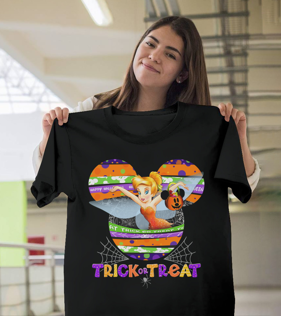 Tinker Bell Trick Or Treat Halloween T-Shirt