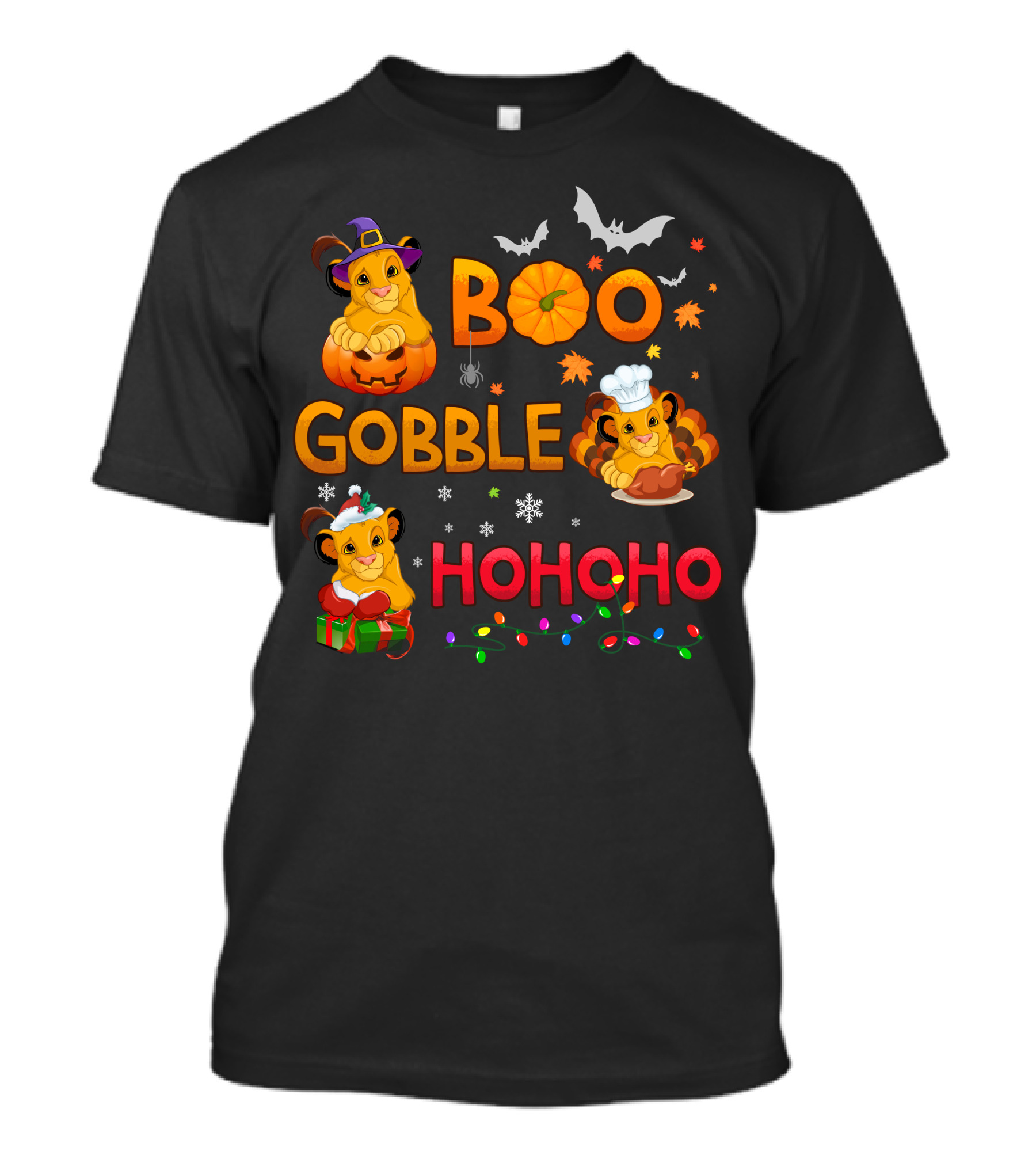 Boo Gobble Hohoho Simba T-Shirt