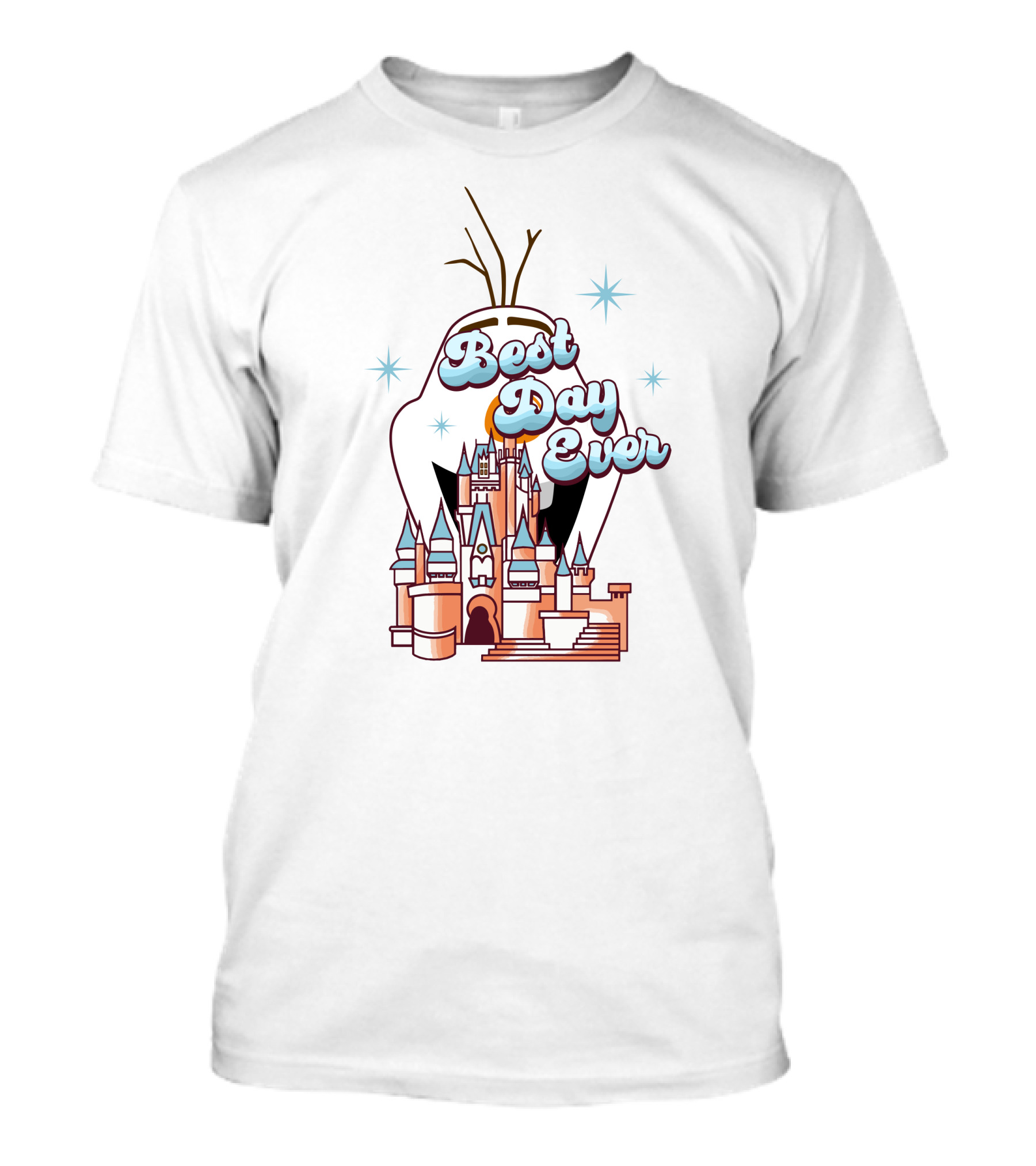 Best Day Ever Olaf Castle T-Shirt