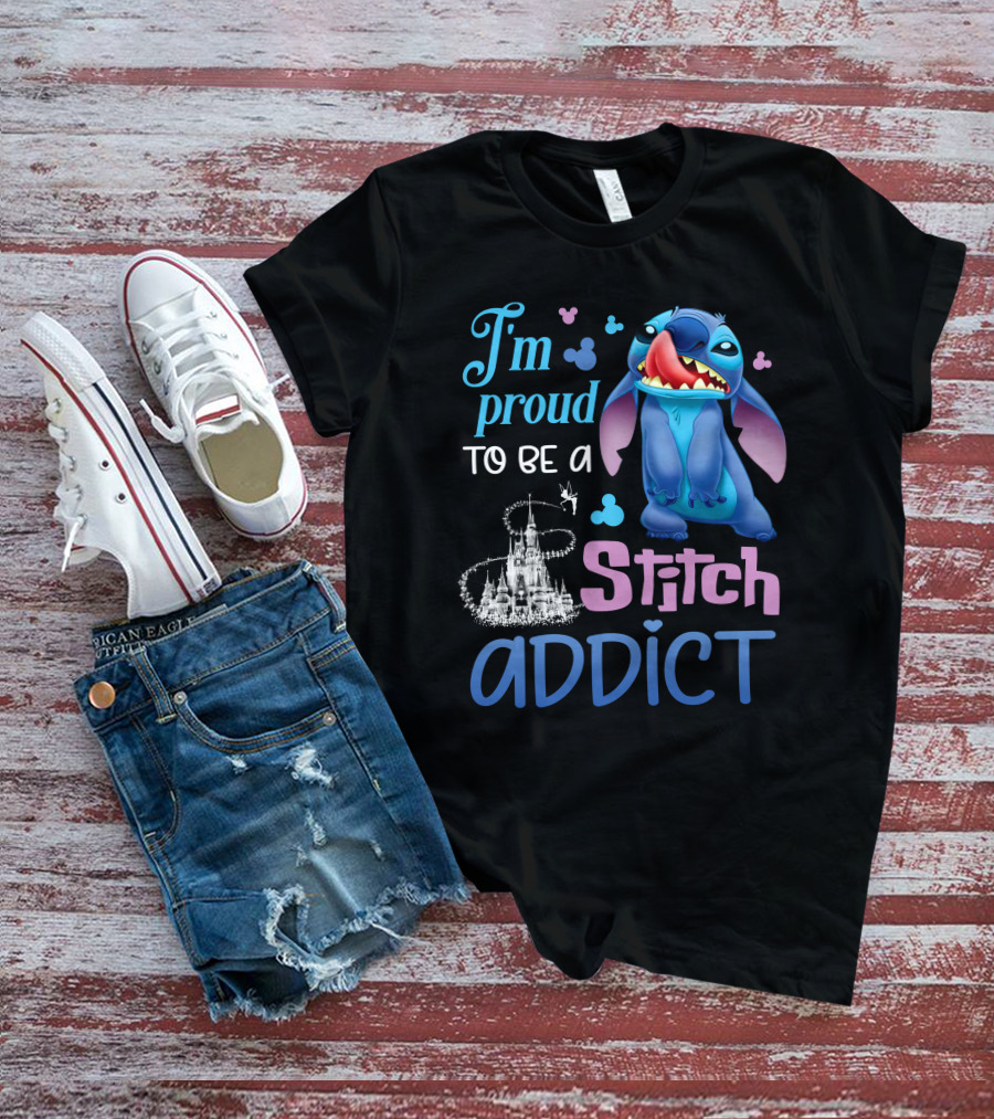 I'm Proud To Be A Stitch Addict T-Shirt