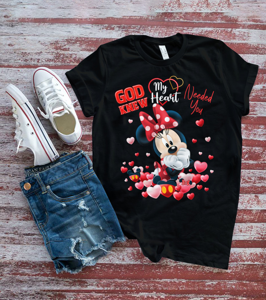 God Knew My Heart Needed You Minnie T-Shirt