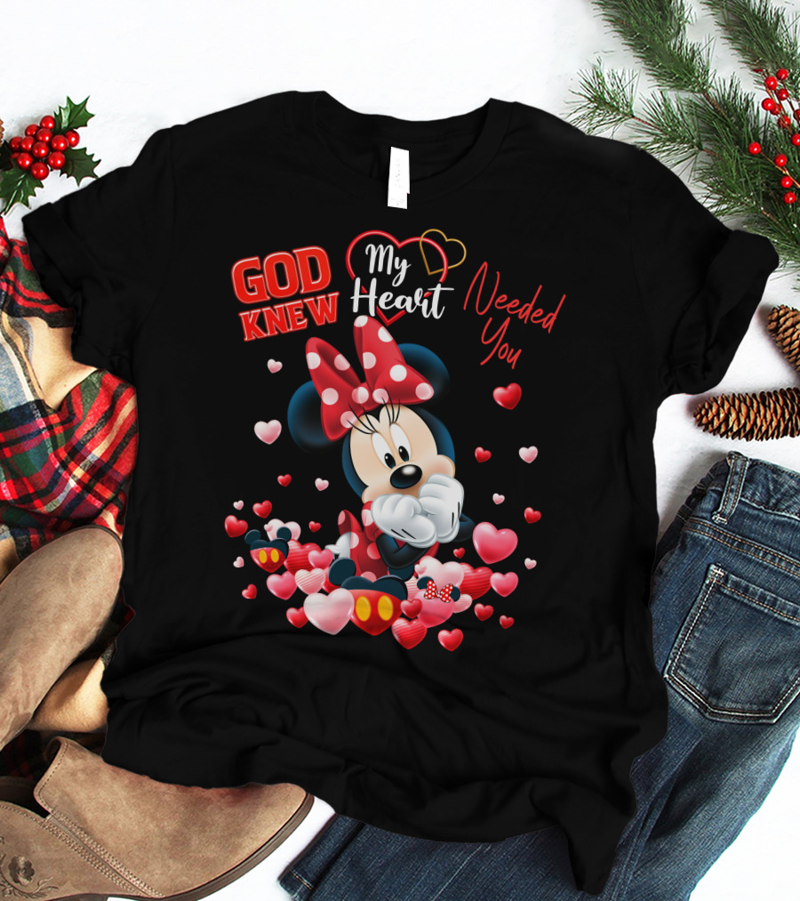 God Knew My Heart Needed You Minnie T-Shirt