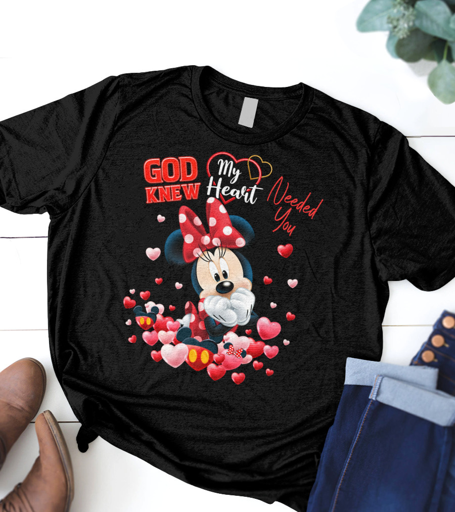 God Knew My Heart Needed You Minnie T-Shirt