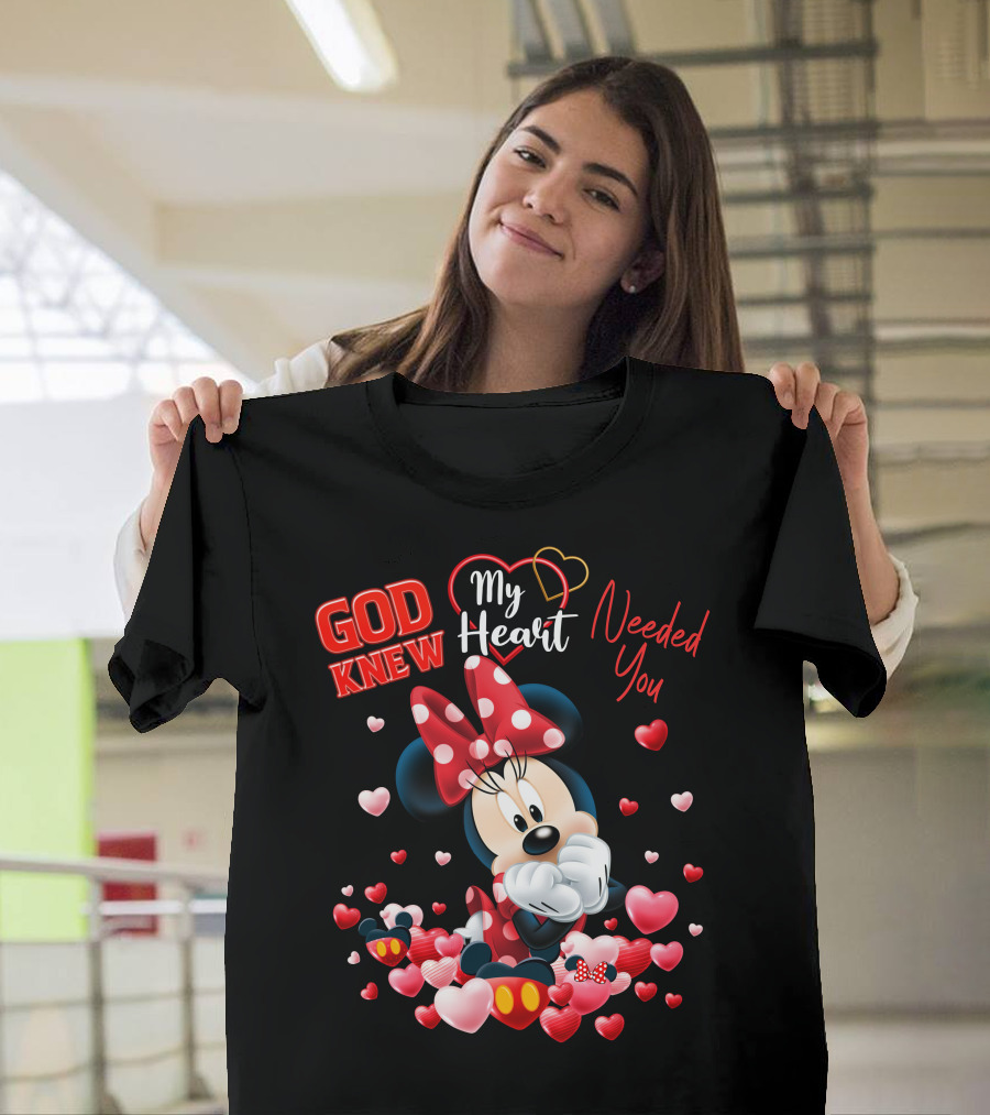 God Knew My Heart Needed You Minnie T-Shirt