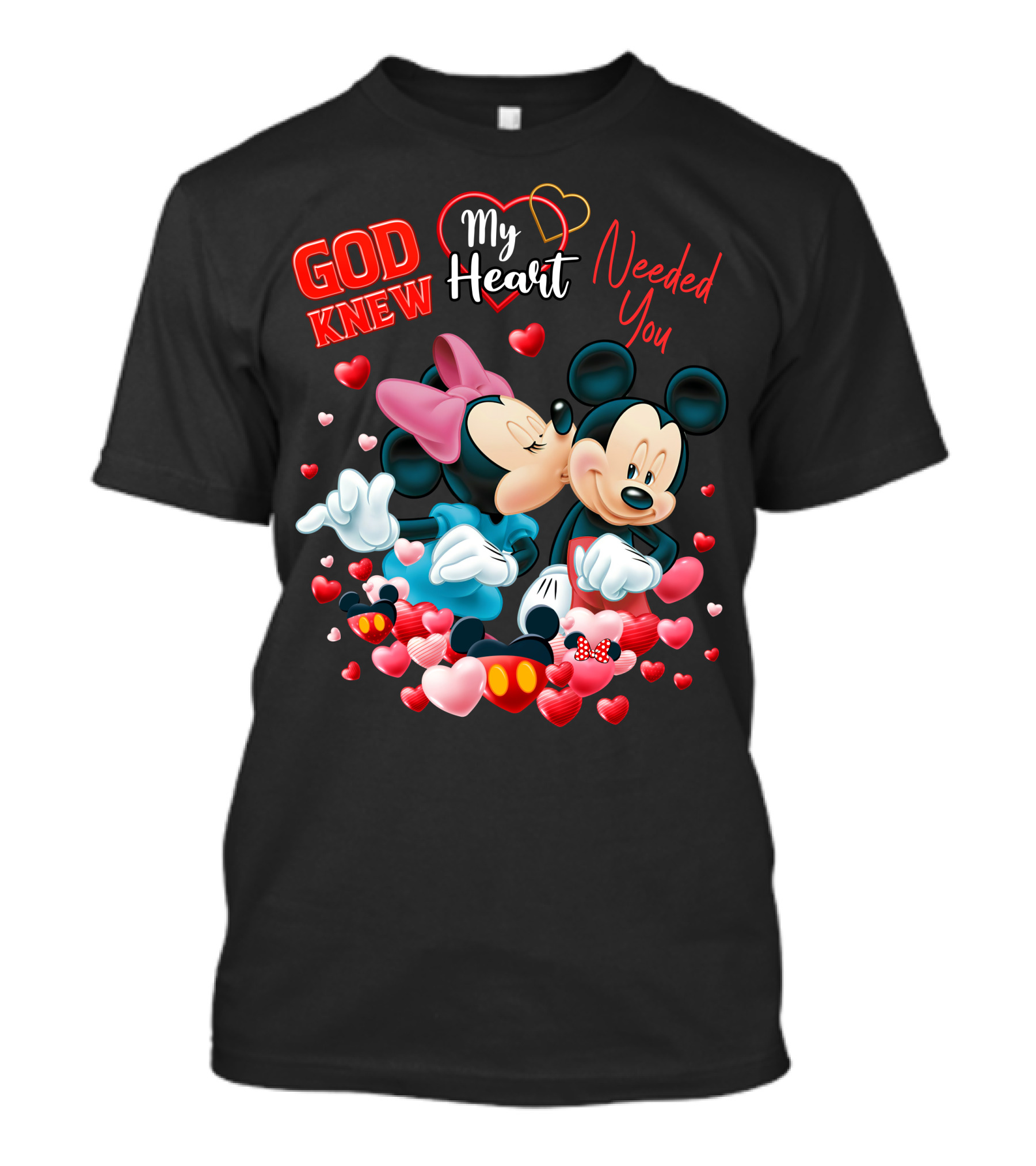 God Knew My Heart Needed You Mickey & Minnie T-Shirt