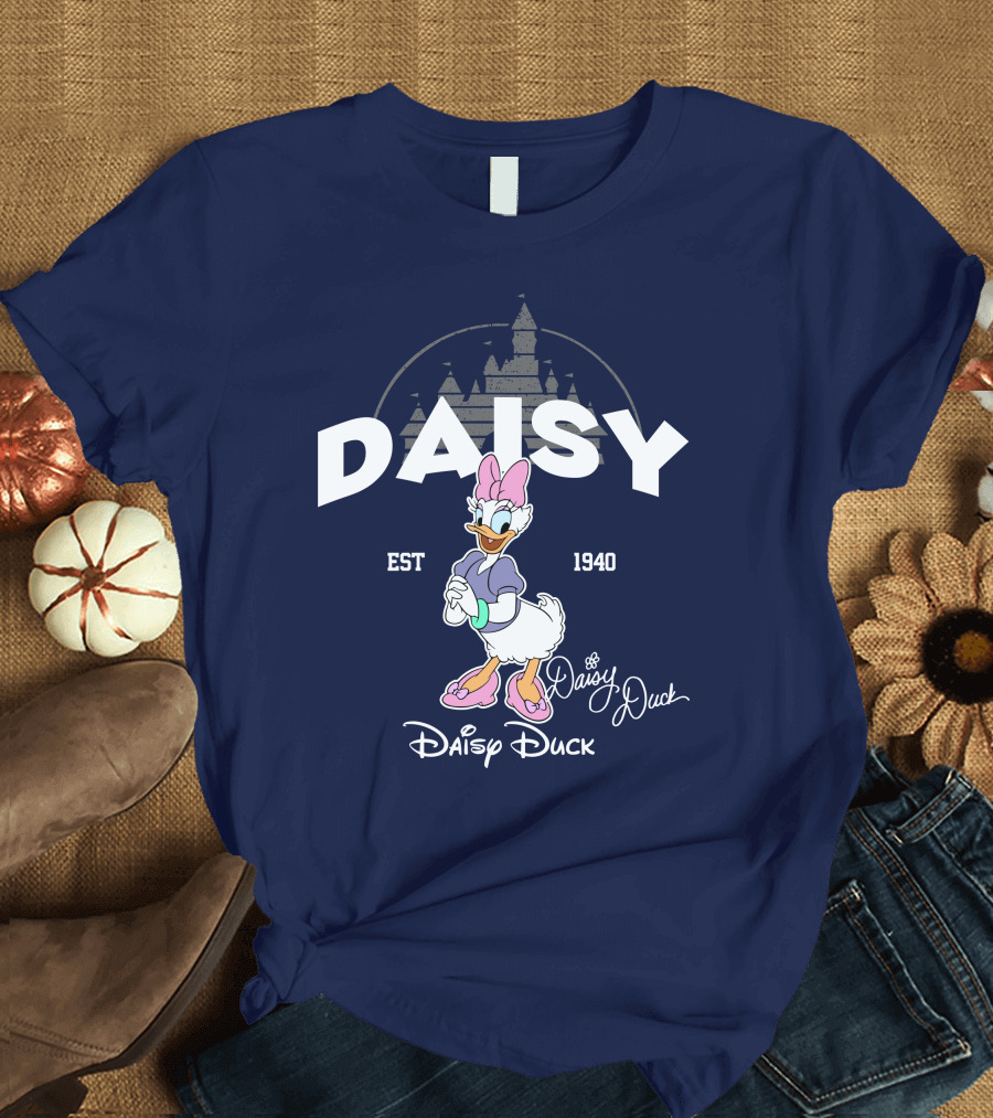 Daisy Duck Est 1940 Disney Character Vintage Style T-Shirt
