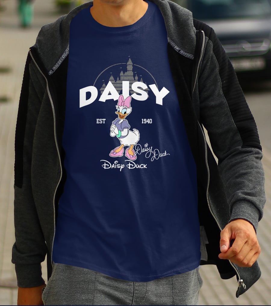 Daisy Duck Est 1940 Disney Character Vintage Style T-Shirt