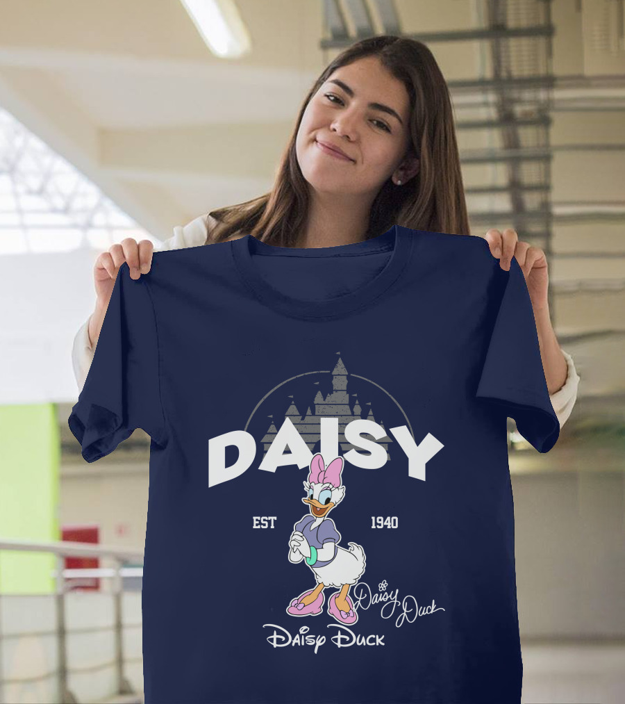 Daisy Duck Est 1940 Disney Character Vintage Style T-Shirt