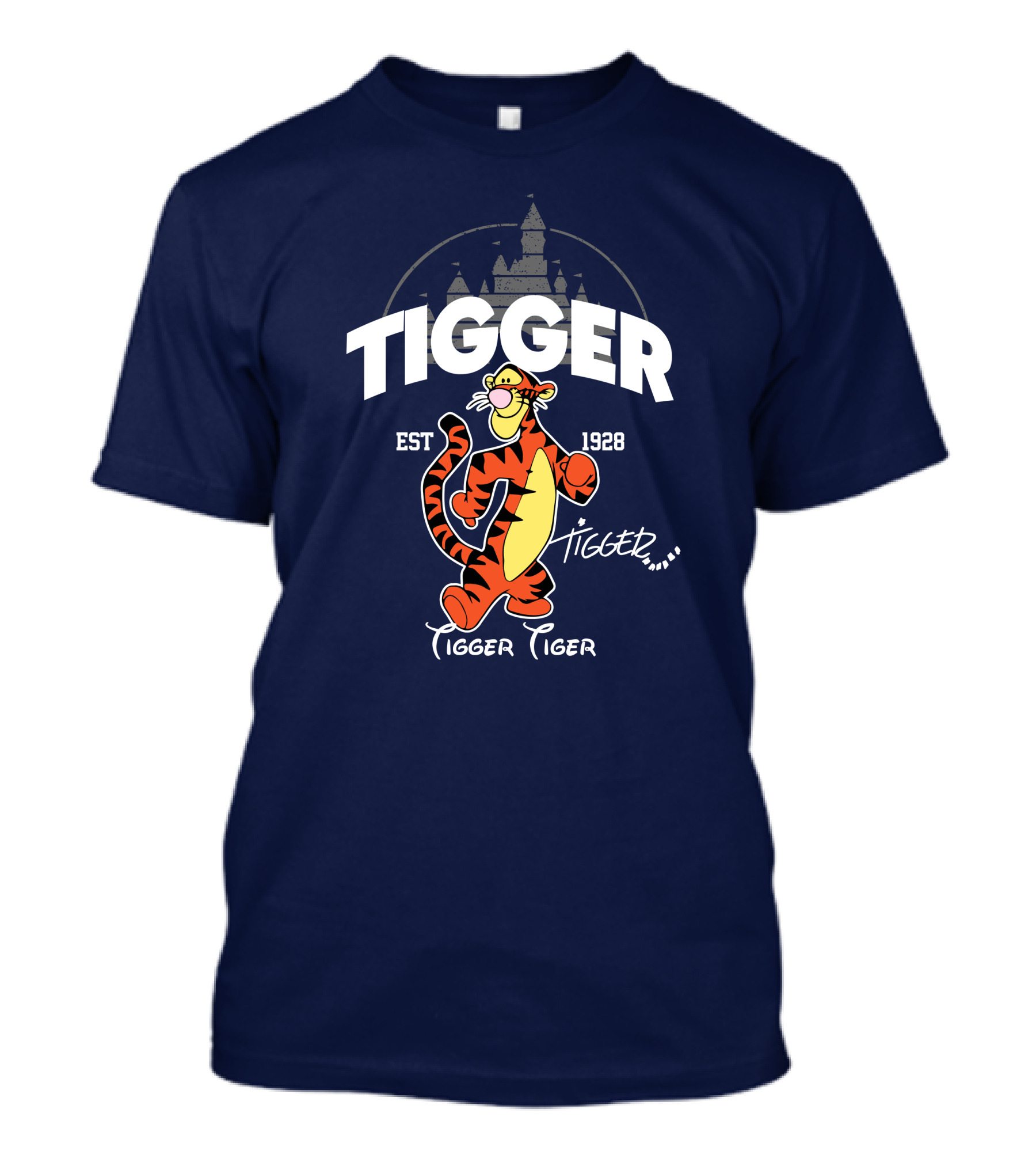 Tigger Tiger Castle Est 1928 T-Shirt