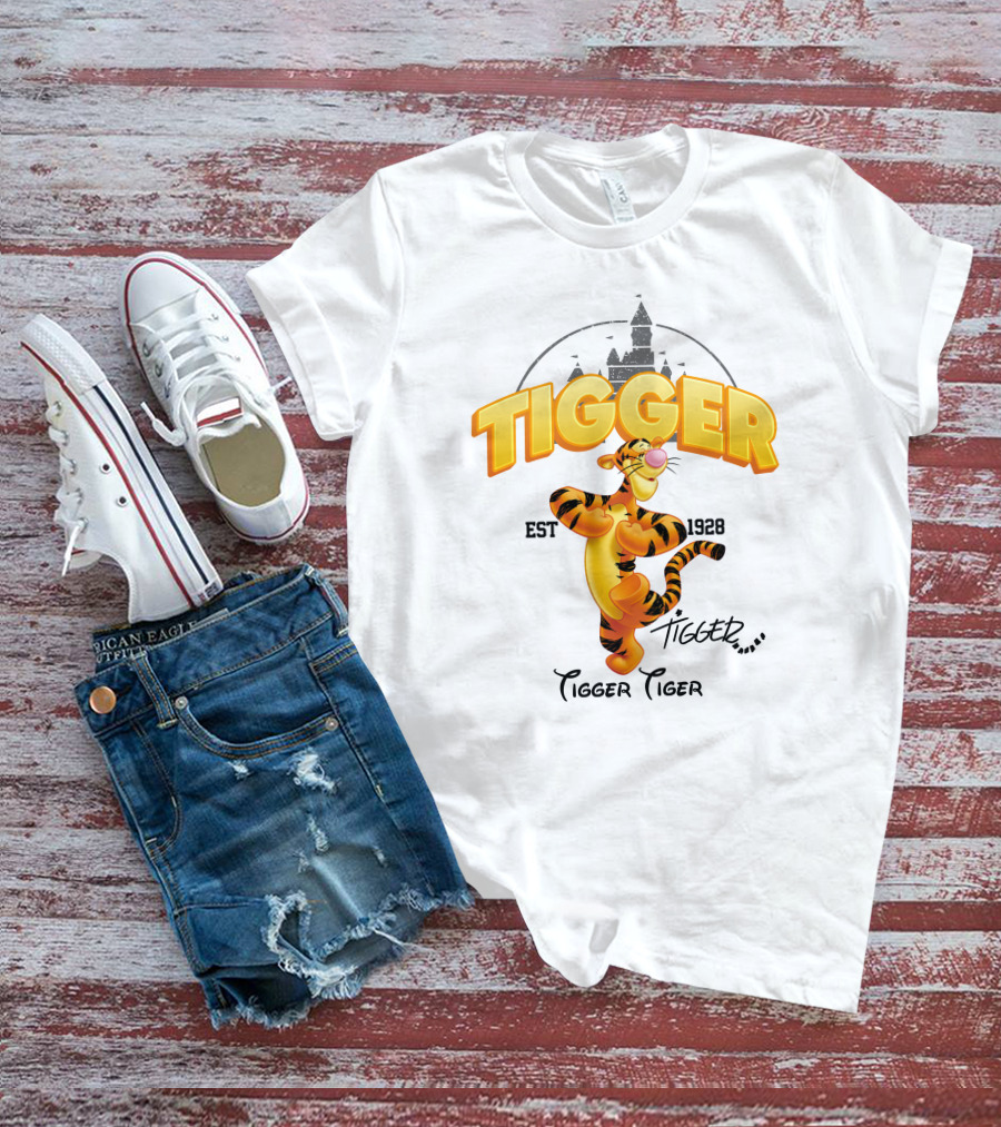 Tigger Est 1928 Tigger Tiger T-Shirt