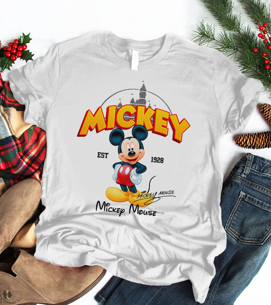 Mickey Est 1928 Mickey Mouse T-Shirt