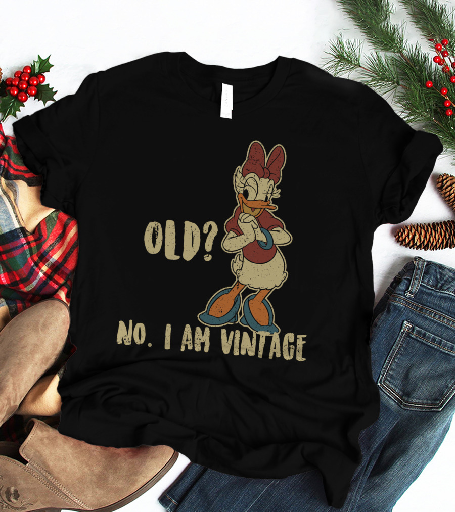 Old? No I Am Vintage Daisy Duck T-Shirt