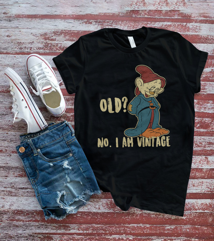Dopey Old No I Am Vintage T-Shirt
