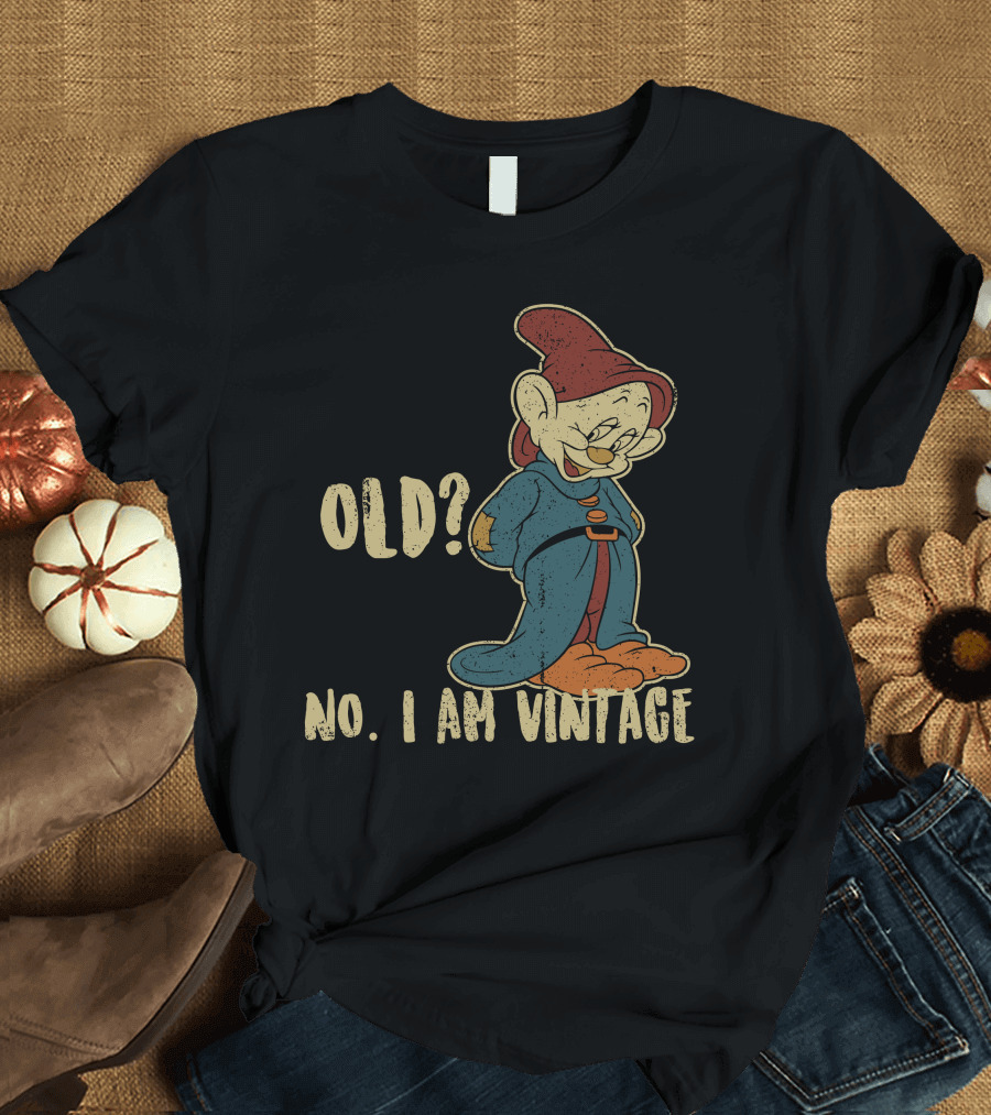 Dopey Old No I Am Vintage T-Shirt
