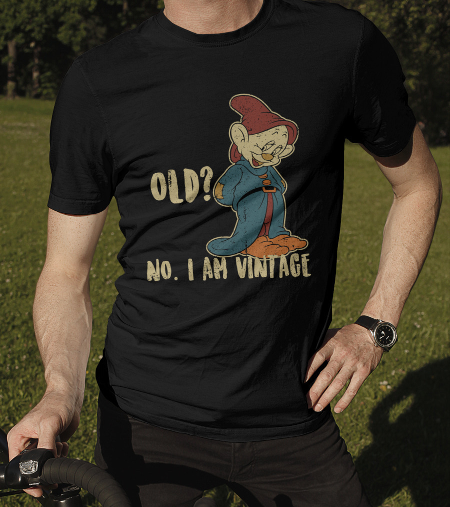 Dopey Old No I Am Vintage T-Shirt