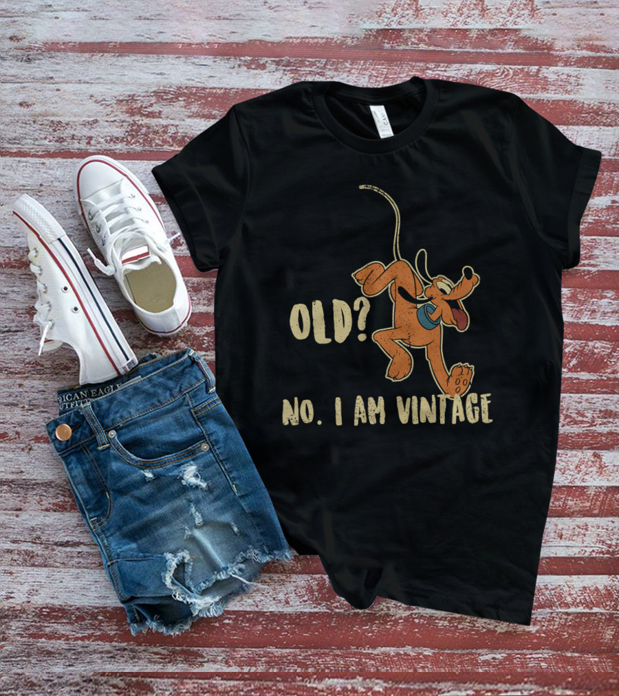 Pluto Old? No I Am Vintage T-Shirt