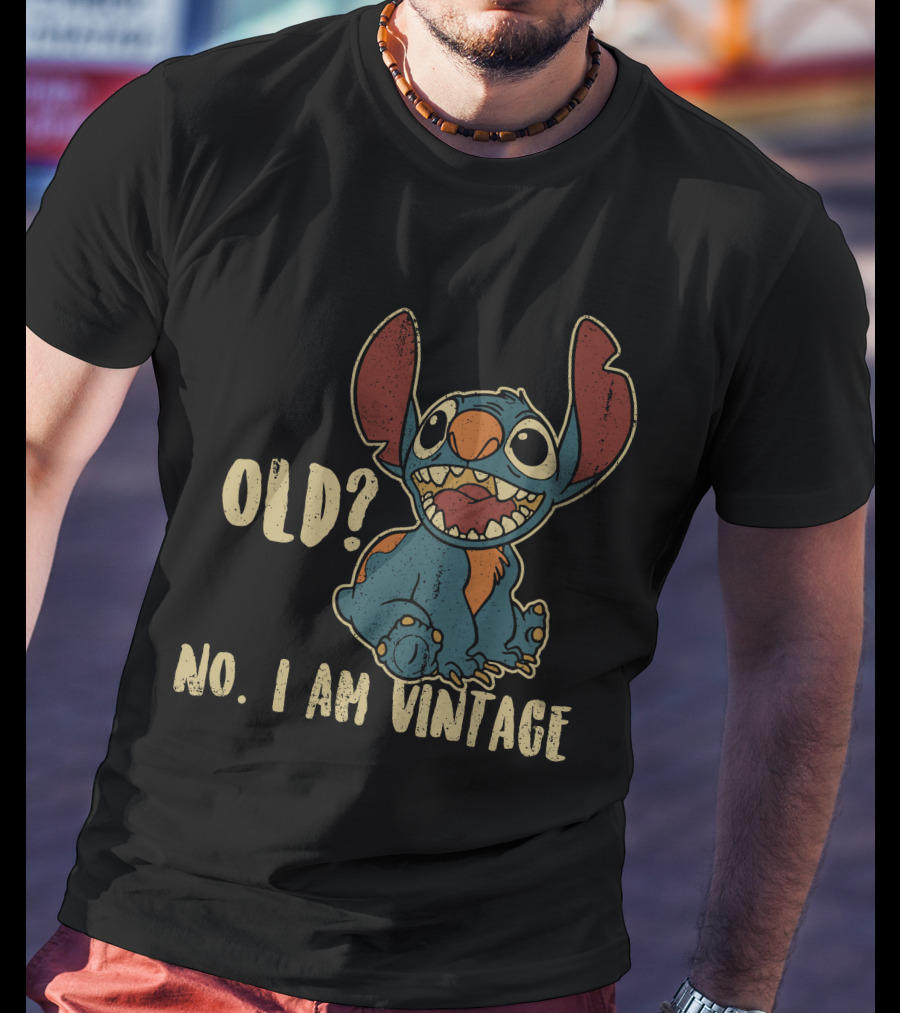 Stitch Old? No. I Am Vintage T-Shirt