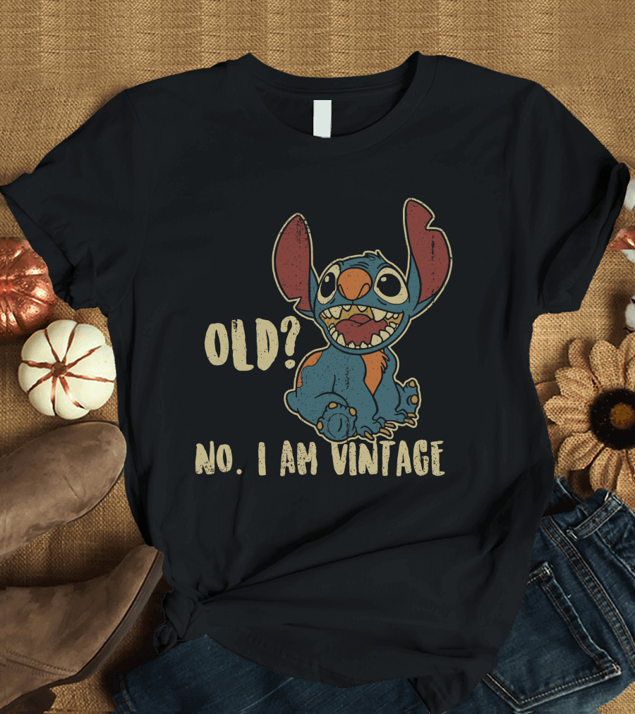 Stitch Old? No. I Am Vintage T-Shirt