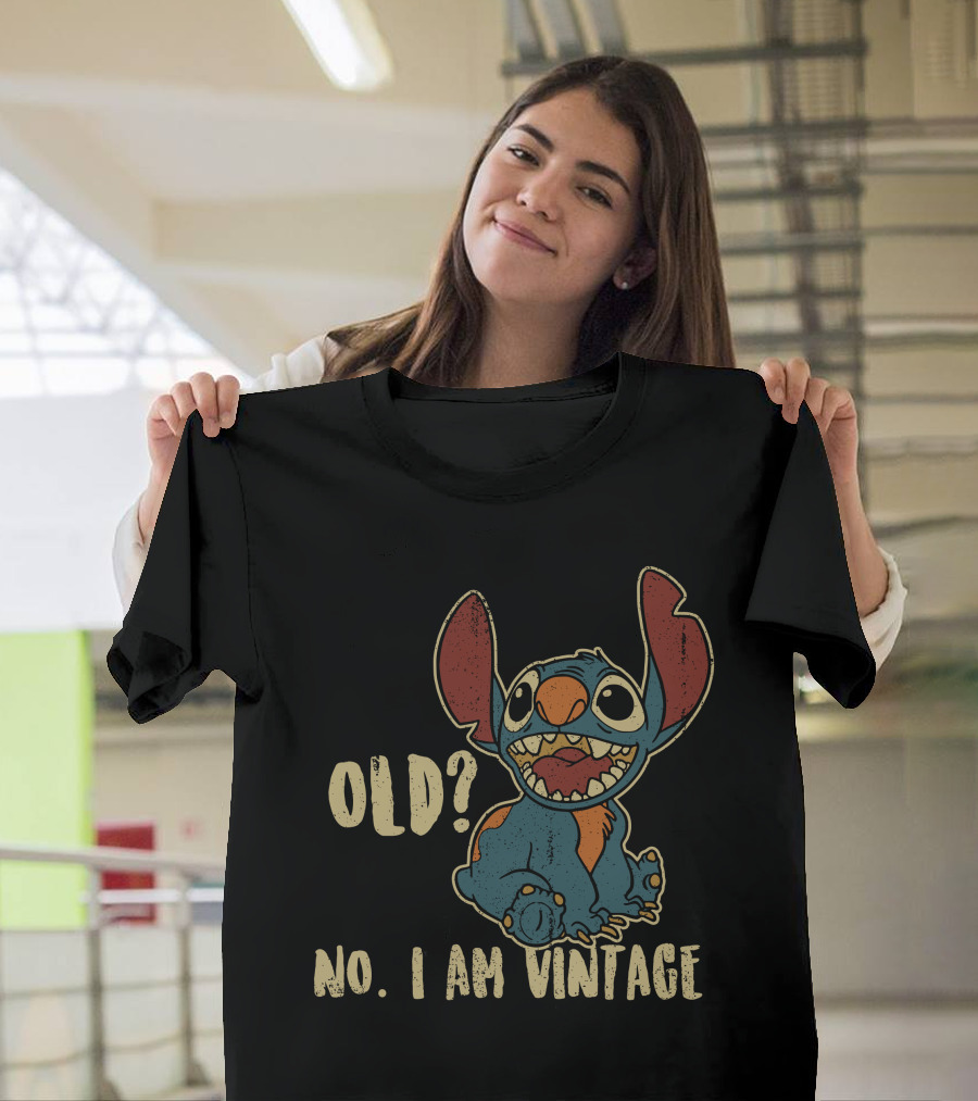 Stitch Old? No. I Am Vintage T-Shirt