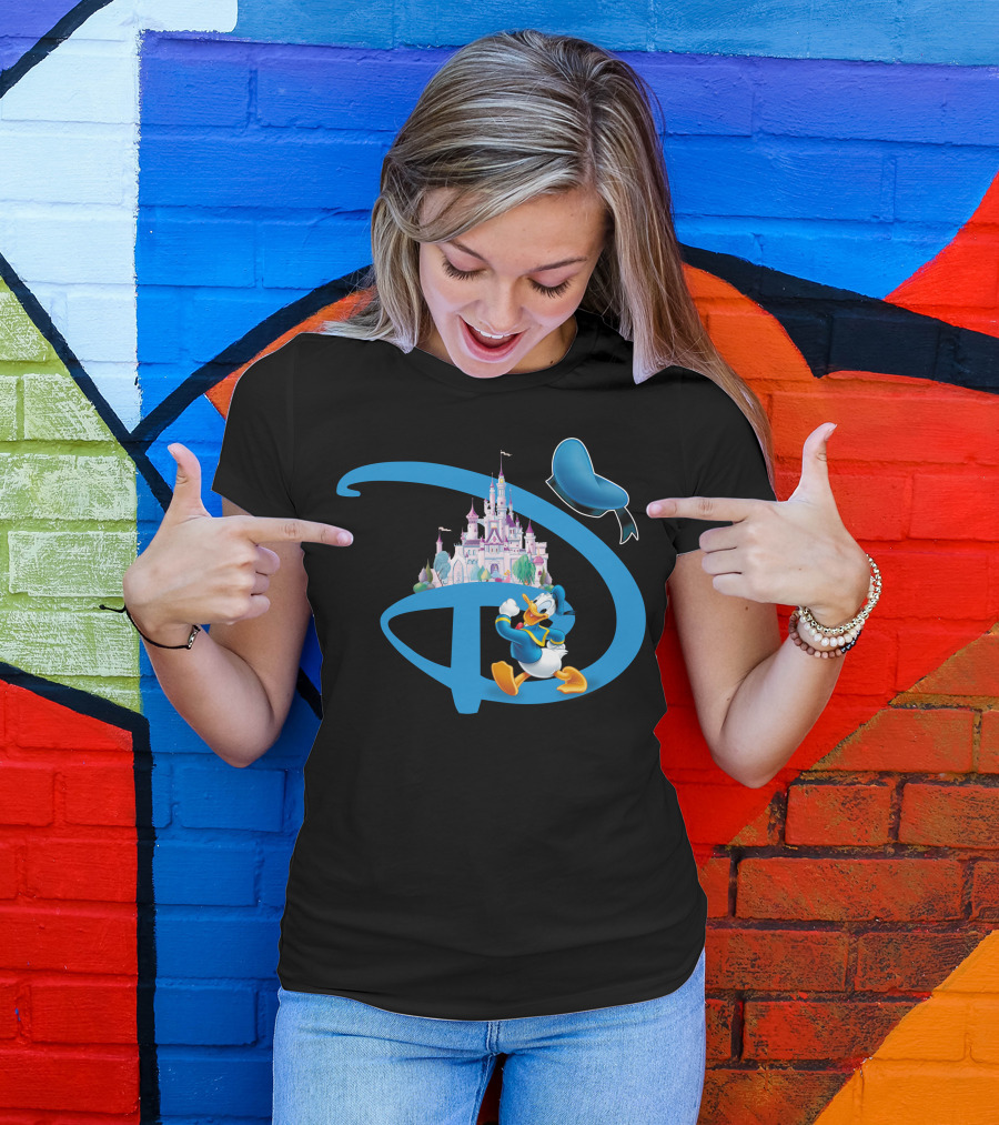 Donald Disney Castle T-Shirt