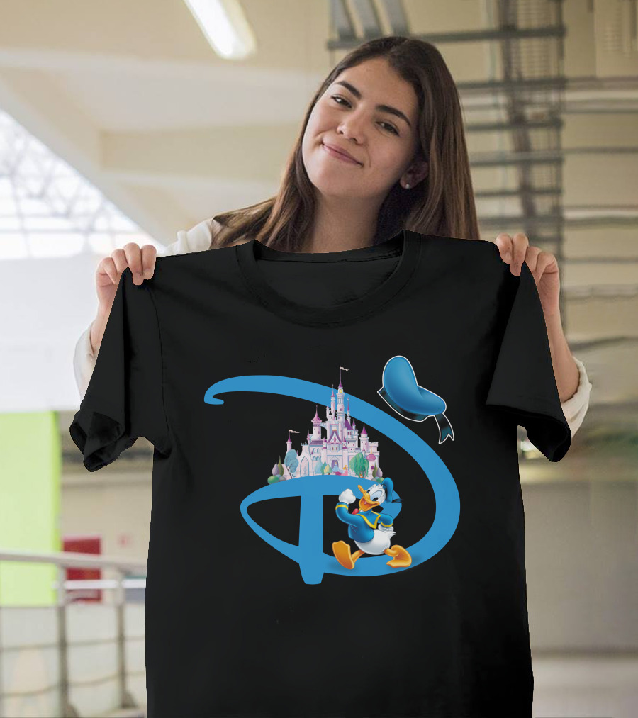 Donald Disney Castle T-Shirt