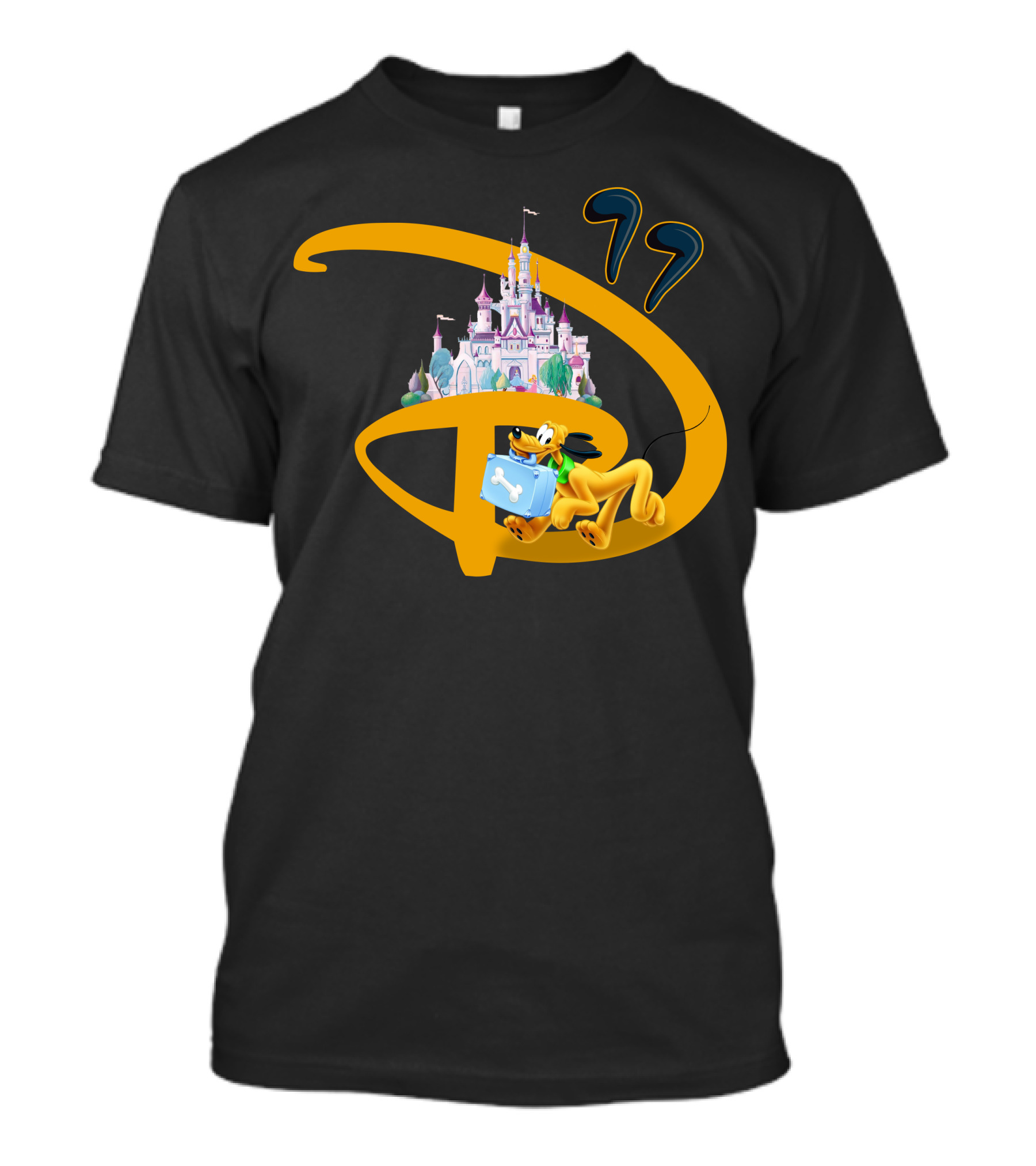 Disney Pluto Castle Adventure T-Shirt