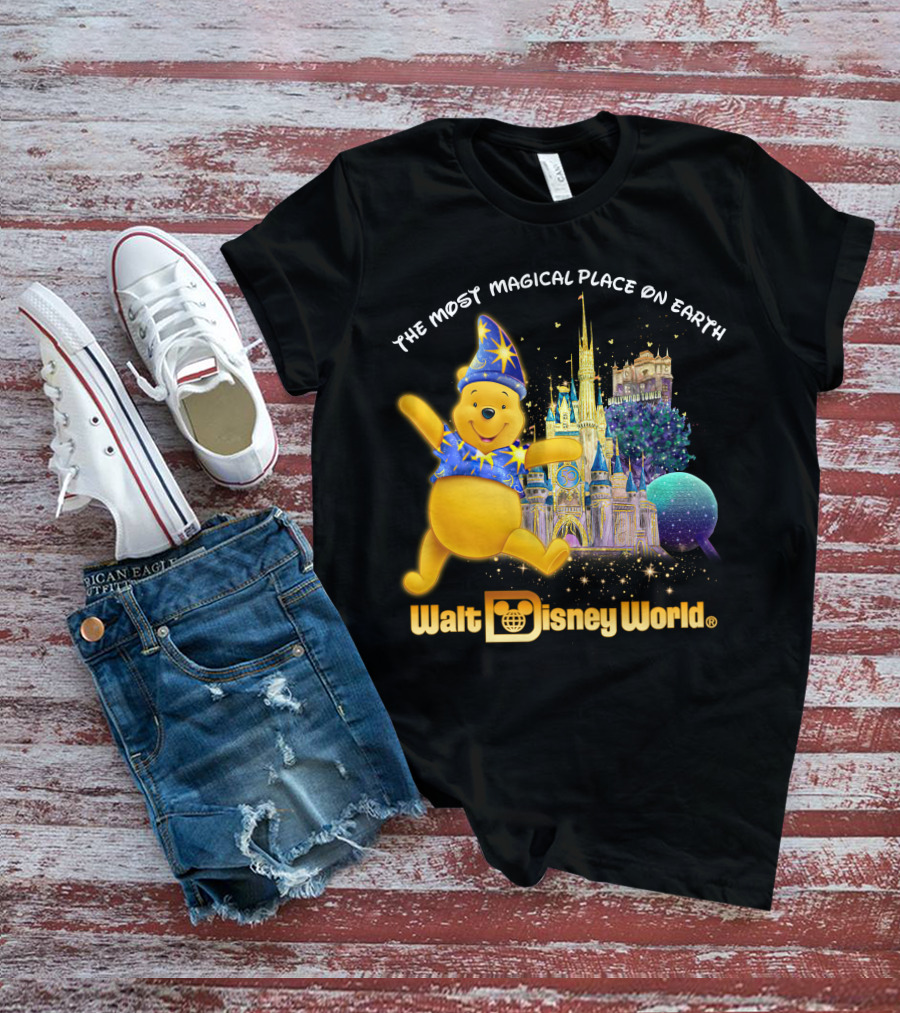 Walt Disney World The Most Magical Place On Earth Pooh T-Shirt