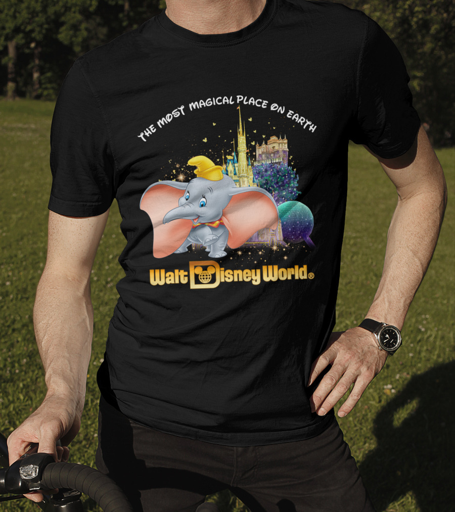 Walt Disney World Dumbo The Most Magical Place On Earth T-Shirt