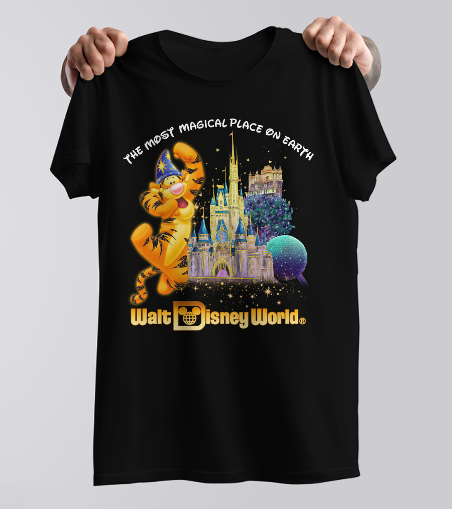 The Most Magical Place On Earth Tigger Walt Disney World T-Shirt