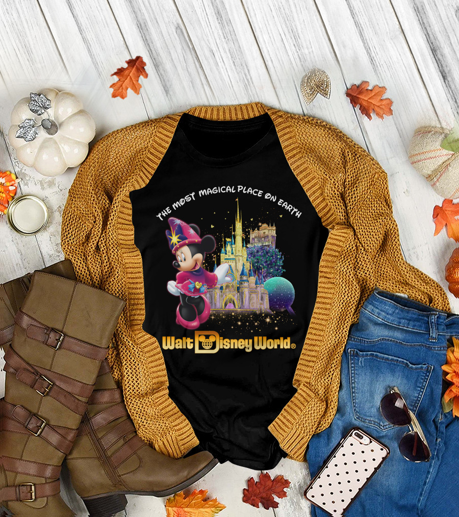 Walt Disney World The Most Magical Place On Earth Minnie T-Shirt