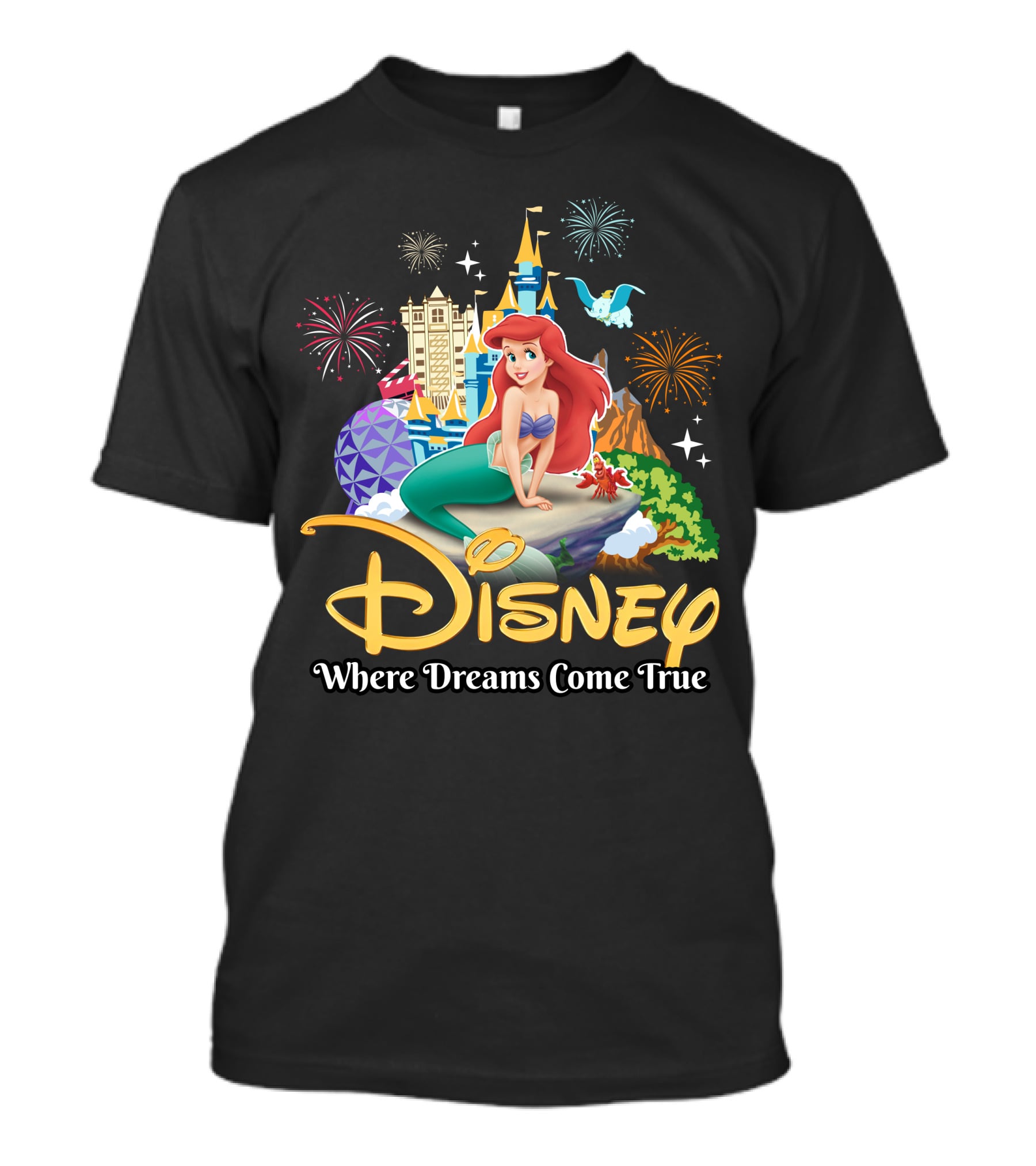 Disney Ariel Where Dreams Come True T-Shirt