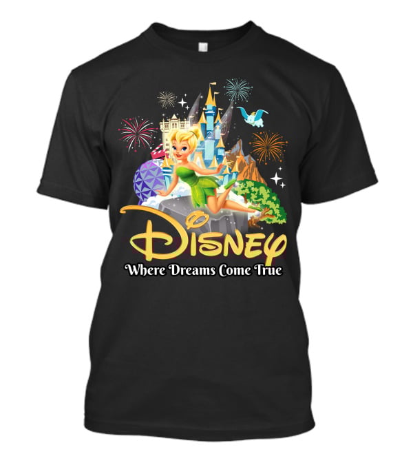 Disney Tinker Bell Where Dreams Come True T-Shirt