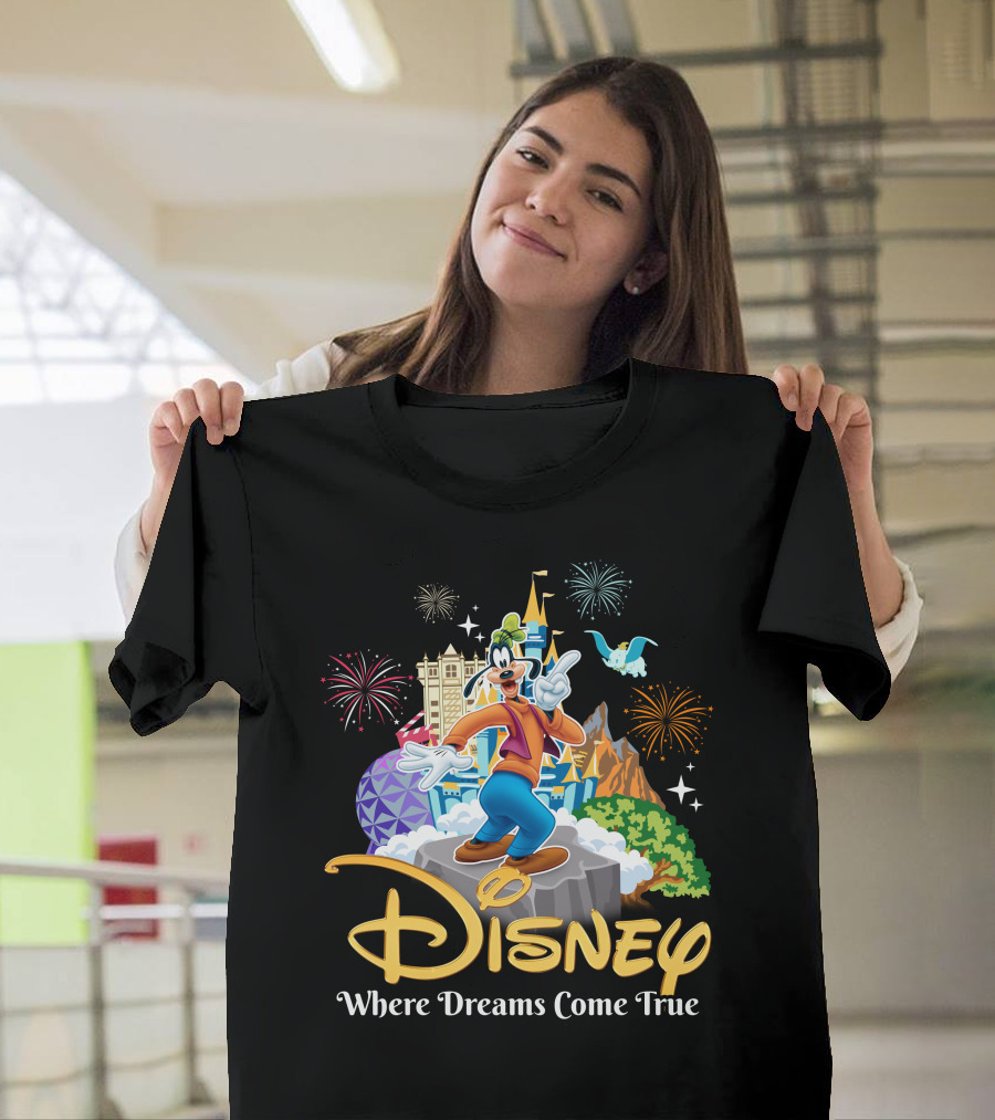 Disney Goofy Where Dreams Come True T-Shirt