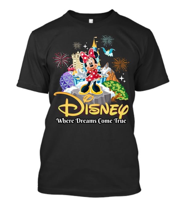 Disney Minnie Where Dreams Come True T-Shirt