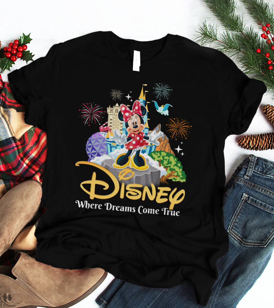 Disney Minnie Where Dreams Come True T-Shirt